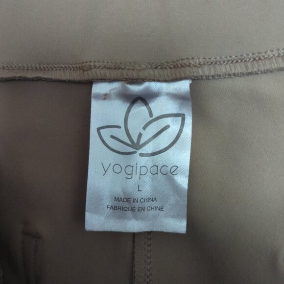 Yogi Pace Pull-On Yoga Dress Pants Khaki - Picture 3 of 7